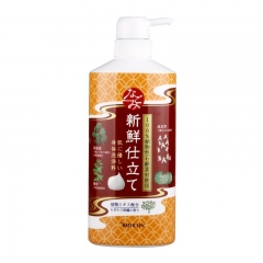 【临期特价】日本巴斯克林舒和草本沐浴露600ml新鲜柑橘香型